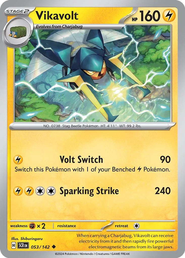 Vikavolt 053/142 SV07: Stellar Crown (Normal)
