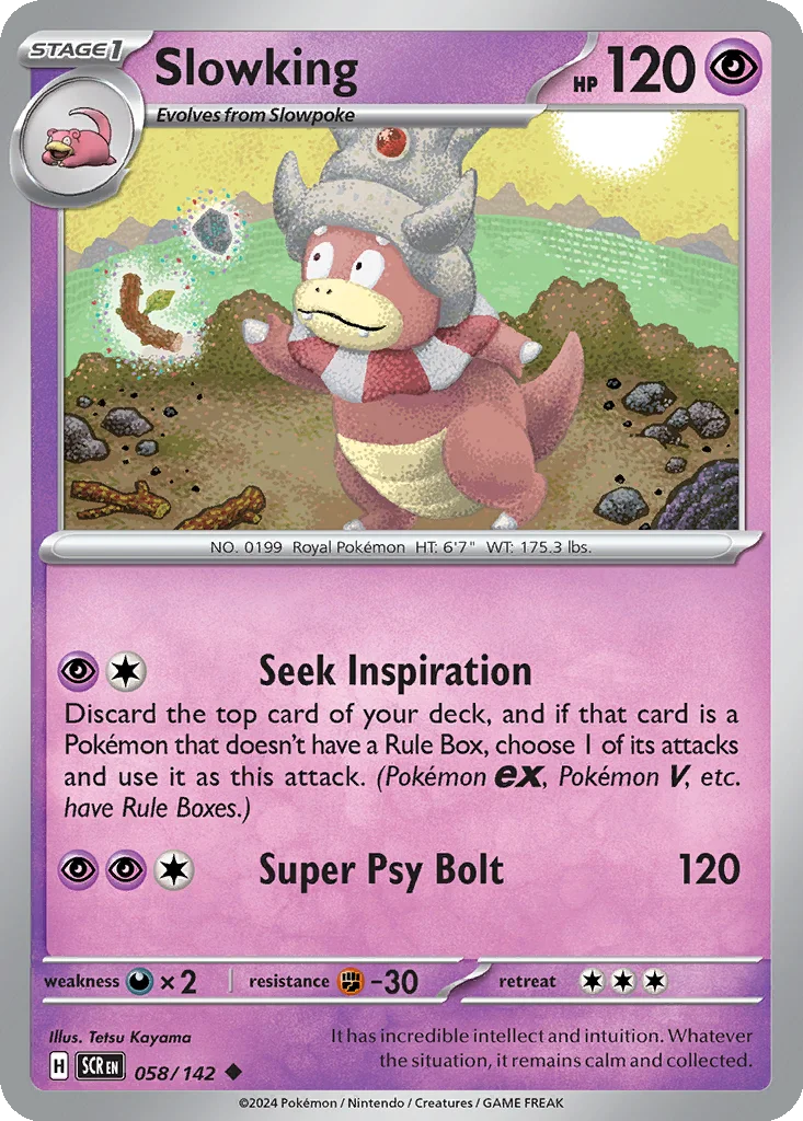 Slowking 058/142 SV07: Stellar Crown (Normal)