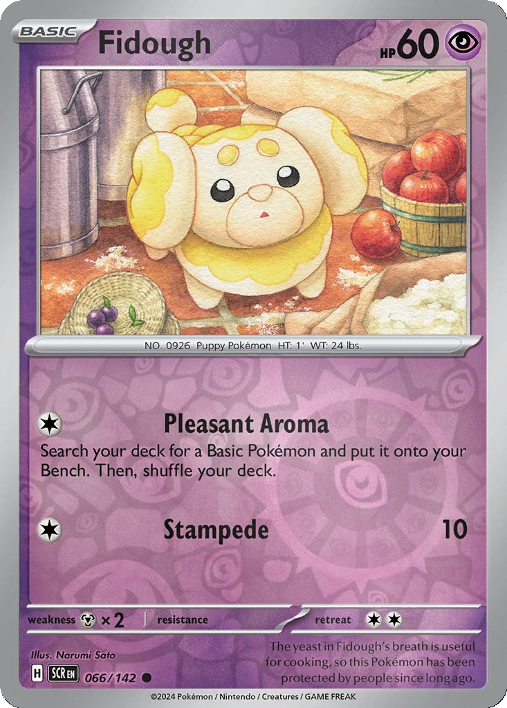 Fidough 066/142 Stellar Crown (Reverse holo)