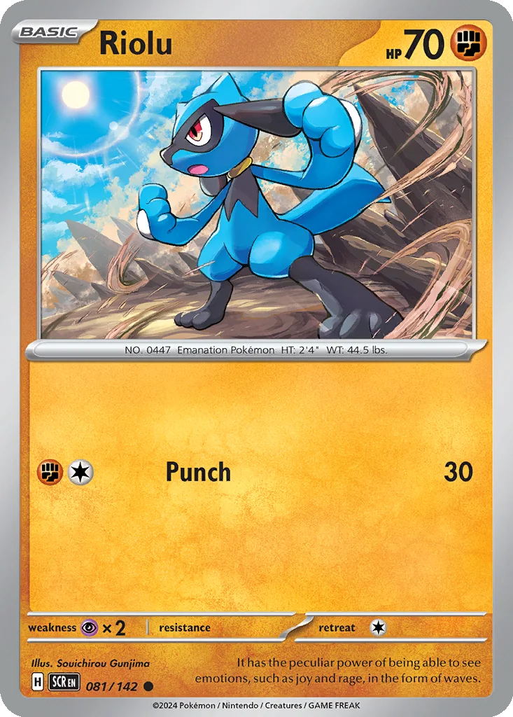 Riolu 081/142 Stellar Crown (Normal)