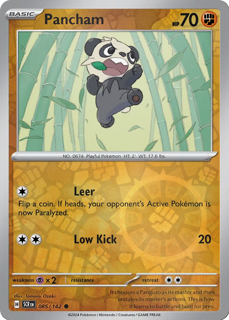 Pancham 085/142 Stellar Crown (Reverse holo)