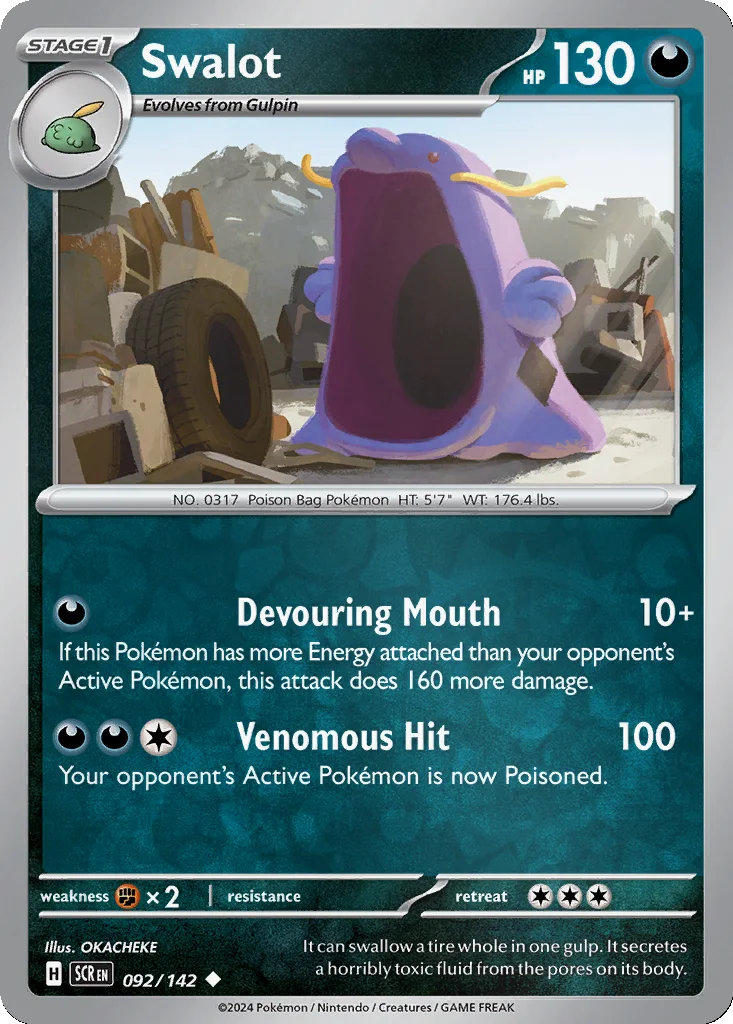 Swalot 092/142 Stellar Crown (Reverse holo)