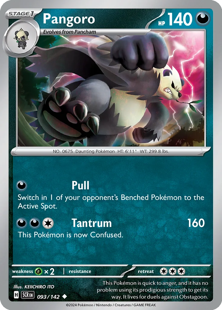 Pangoro 093/142 SV07: Stellar Crown (Normal)
