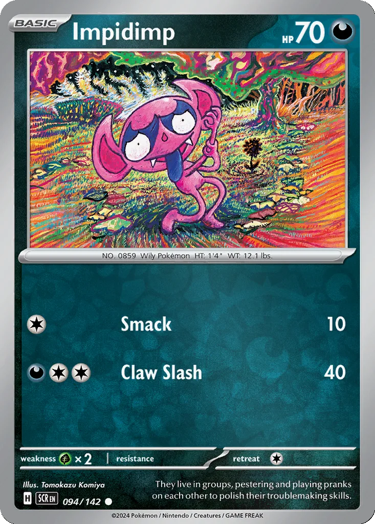Impidimp 094/142 Stellar Crown (Reverse holo)