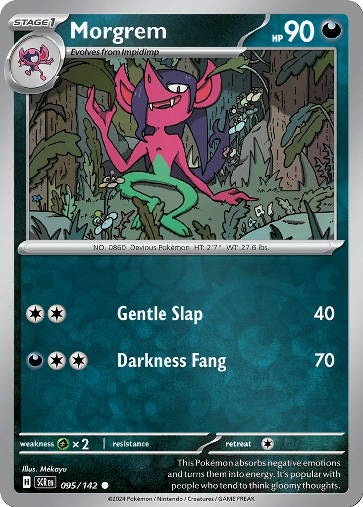 Morgrem 095/142 Stellar Crown (Reverse holo)