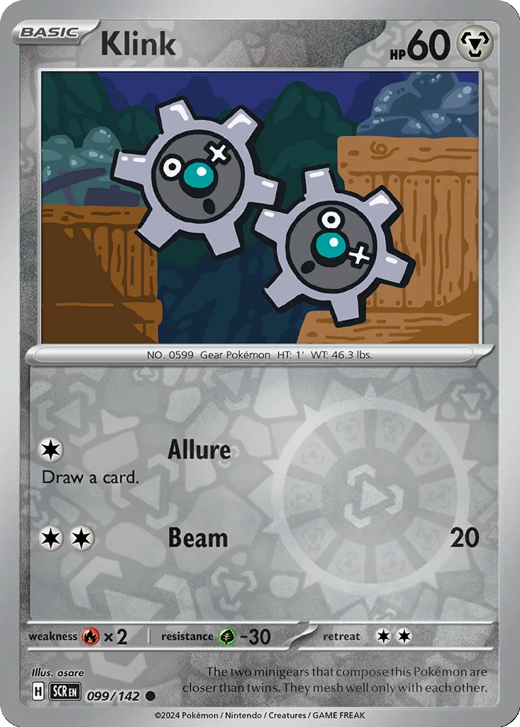 Klink 099/142 Stellar Crown (Reverse holo)