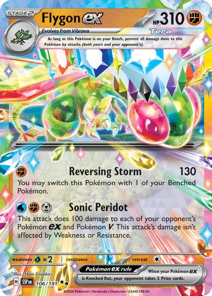 Flygon ex 106/191 Surging Sparks (Holo)