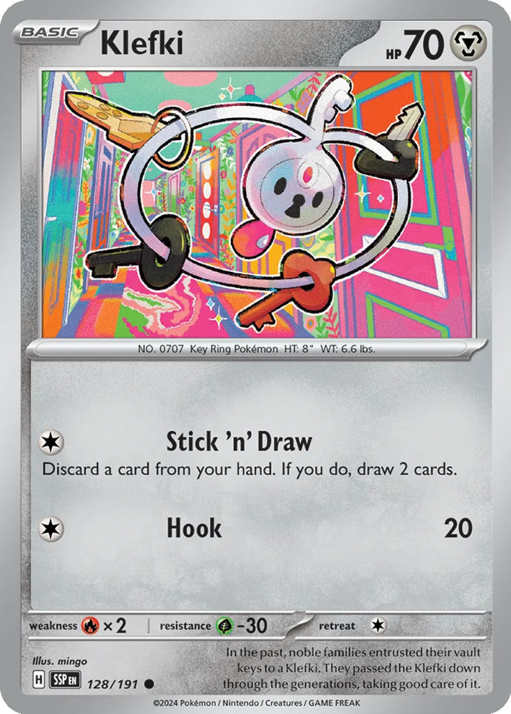 Klefki 128/191 SV08: Surging Sparks (Normal)
