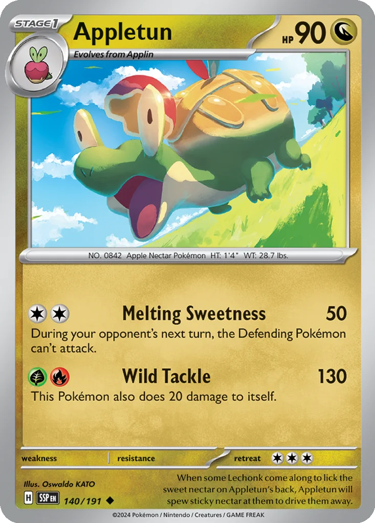 Appletun 140/191 SV08: Surging Sparks (Normal)