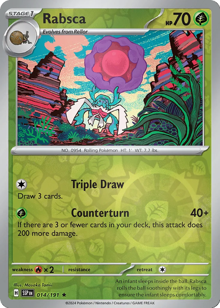 Rabsca 014/191 Surging Sparks (Reverse holo)