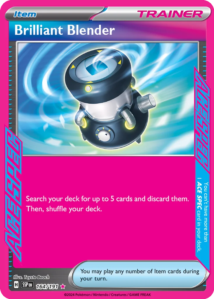 Brilliant Blender 164/191 SV08: Surging Sparks (Holo)
