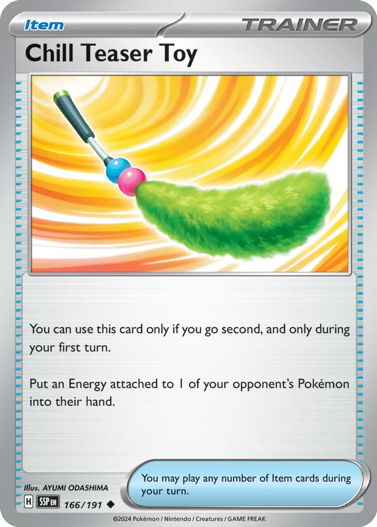 Chill Teaser Toy 166/191 SV08: Surging Sparks (Normal)
