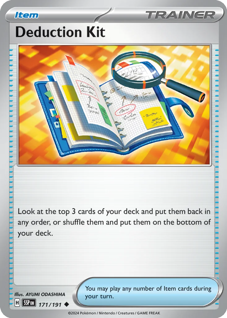 Deduction Kit 171/191 SV08: Surging Sparks (Normal)