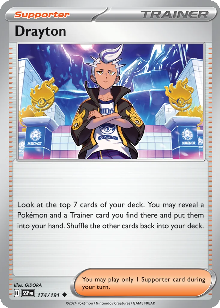 Drayton 174/191 SV08: Surging Sparks (Normal)