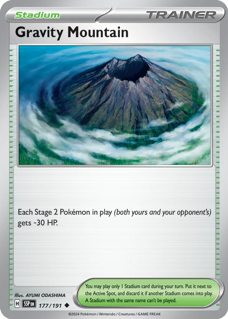 Gravity Mountain 177/191 SV08: Surging Sparks (Normal)