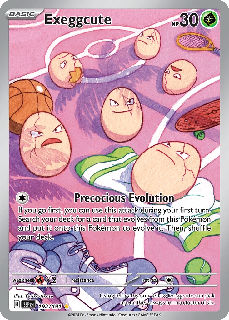 Exeggcute 192/191 Surging Sparks (Holo)