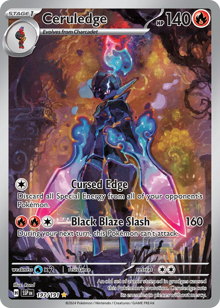 Ceruledge 197/191 Surging Sparks (Holo)