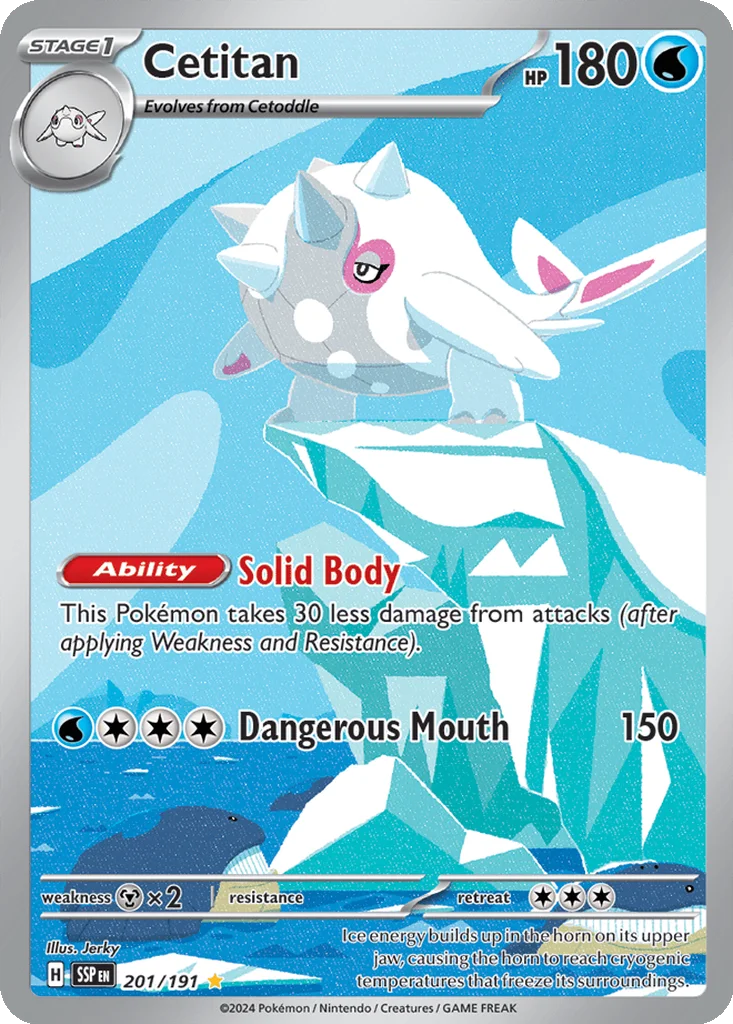 Cetitan 201/191 Surging Sparks (Holo)