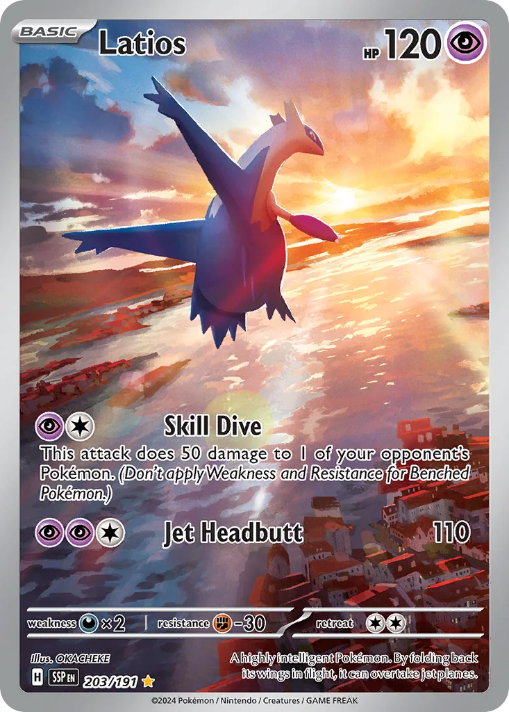 Latios 203/191 Surging Sparks (Holo)