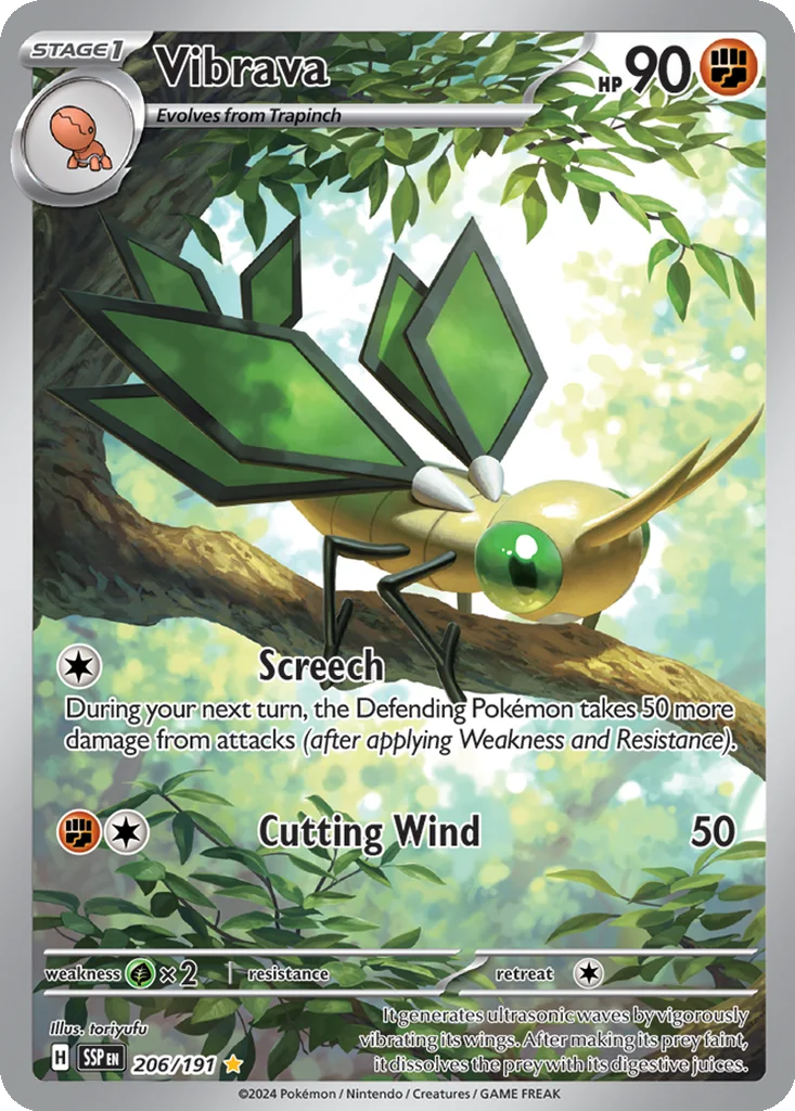 Vibrava 206/191 Surging Sparks (Holo)