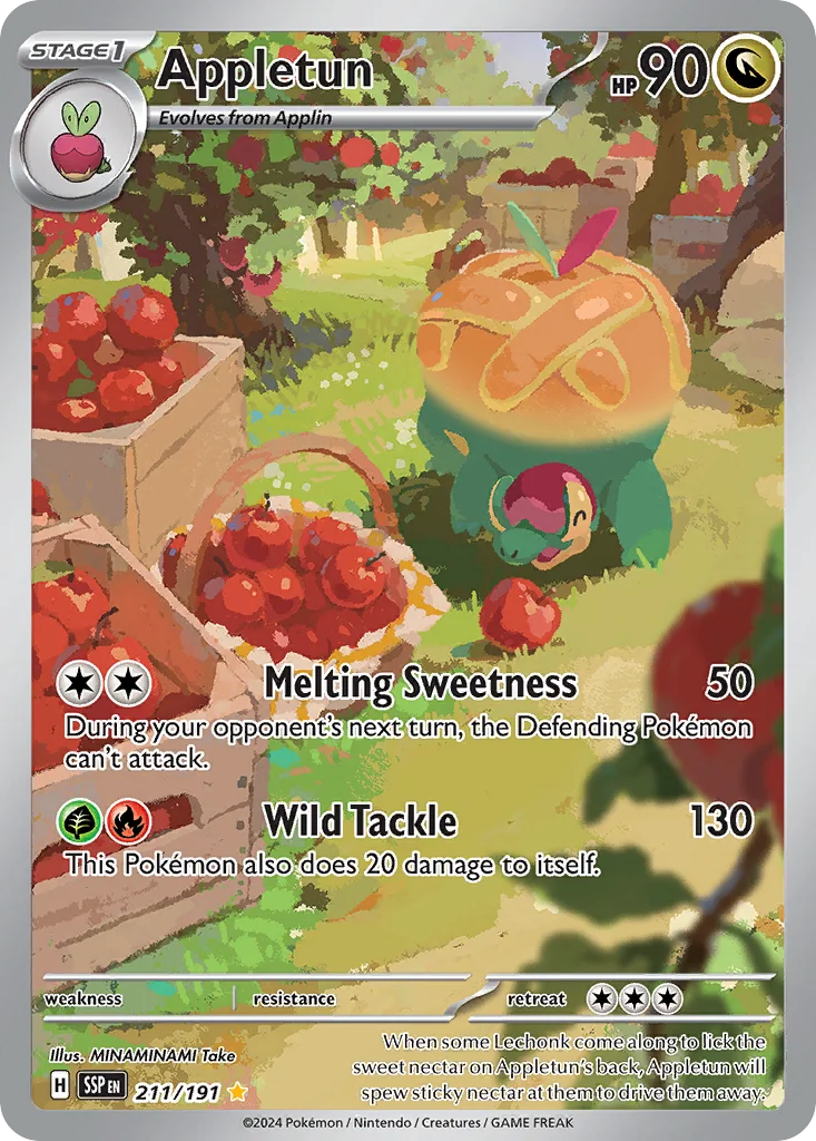Appletun 211/191 Surging Sparks (Holo)