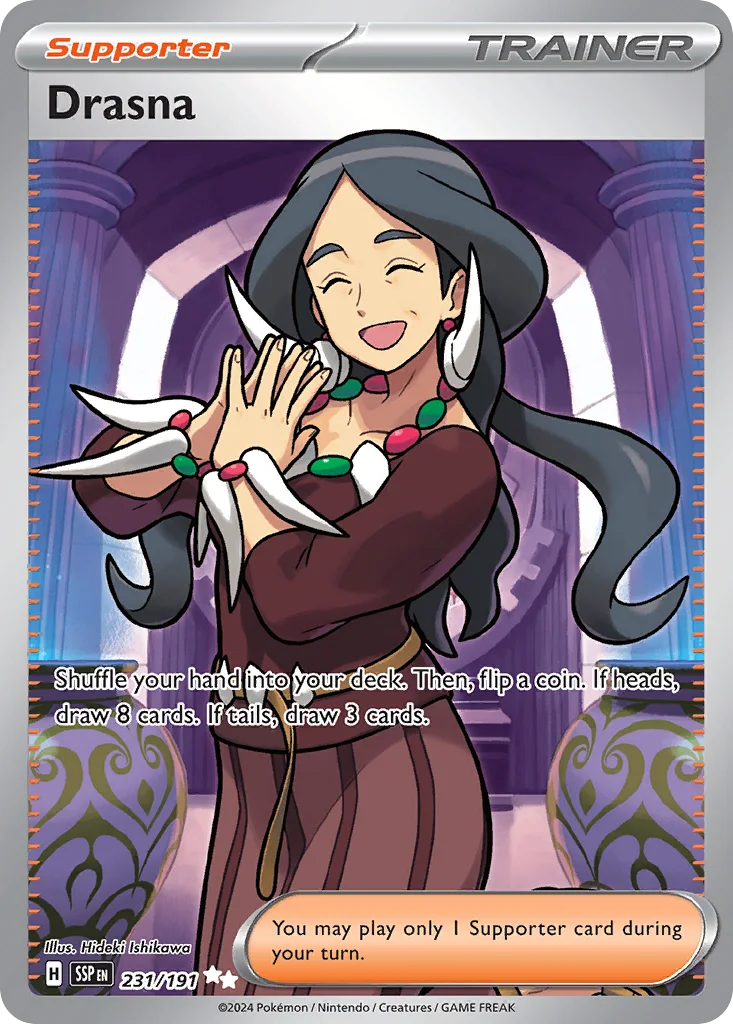 Drasna 231/191 Surging Sparks (Holo)