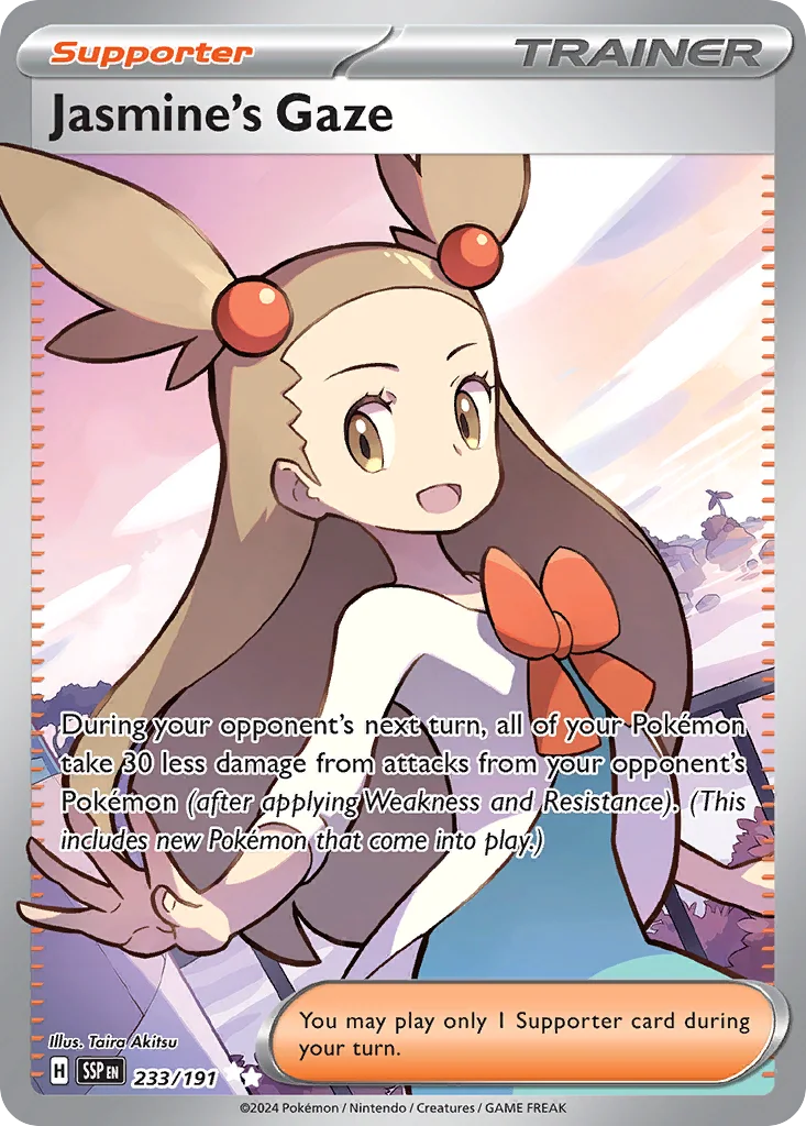 Jasmine's Gaze 233/191 Surging Sparks (Holo)