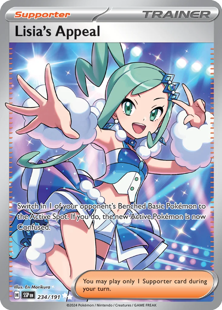 Lisia's Appeal 234/191 Surging Sparks (Holo)
