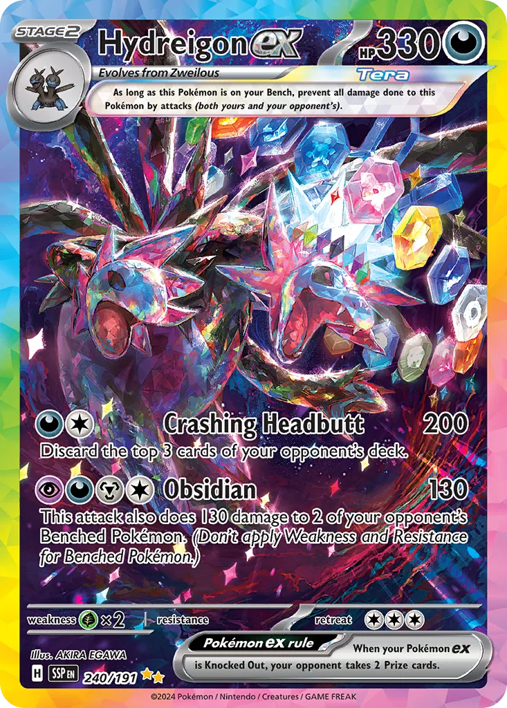 Hydreigon ex 240/191 Surging Sparks (Holo)