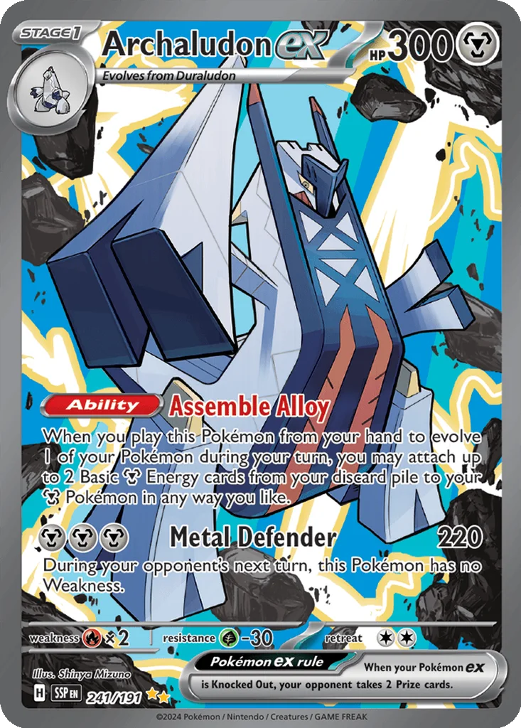 Archaludon ex 241/191 Surging Sparks (Holo)