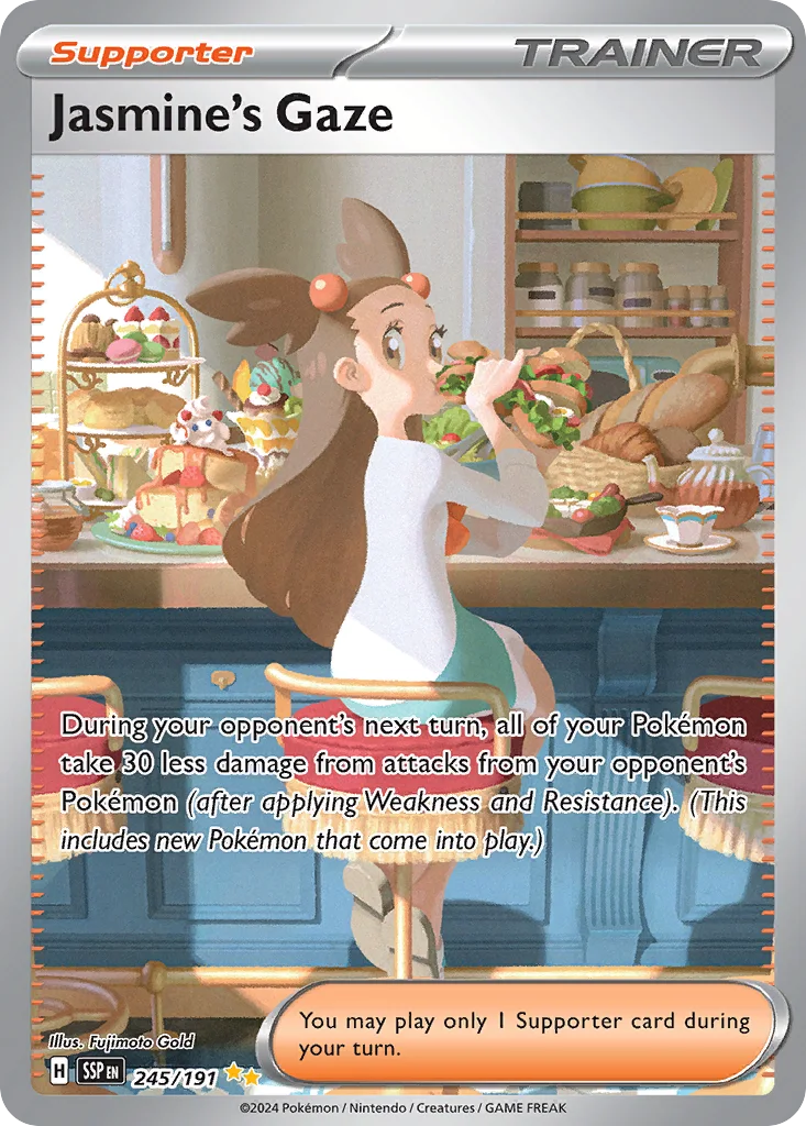 Jasmine's Gaze 245/191 Surging Sparks (Holo)