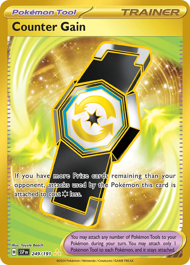 Counter Gain 249/191 Surging Sparks (Holo)