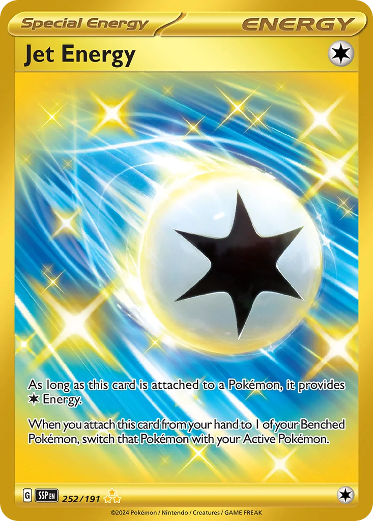 Jet Energy 252/191 Surging Sparks (Holo)