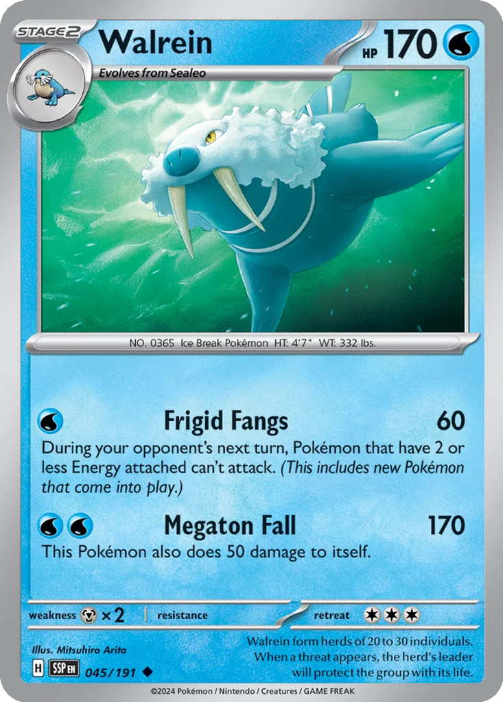 Walrein 045/191 SV08: Surging Sparks (Normal)