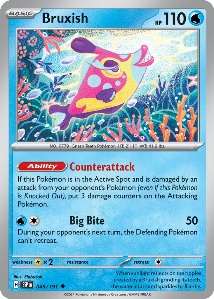 Bruxish 049/191 SV08: Surging Sparks (Normal)