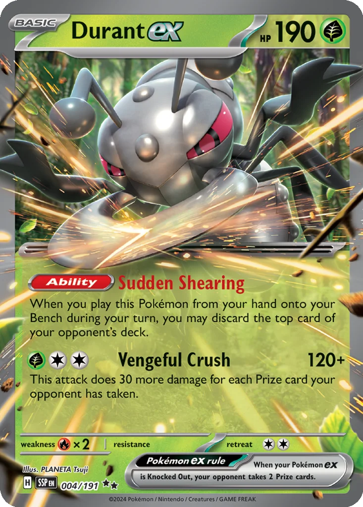 Durant ex 004/191 Surging Sparks (Holo)