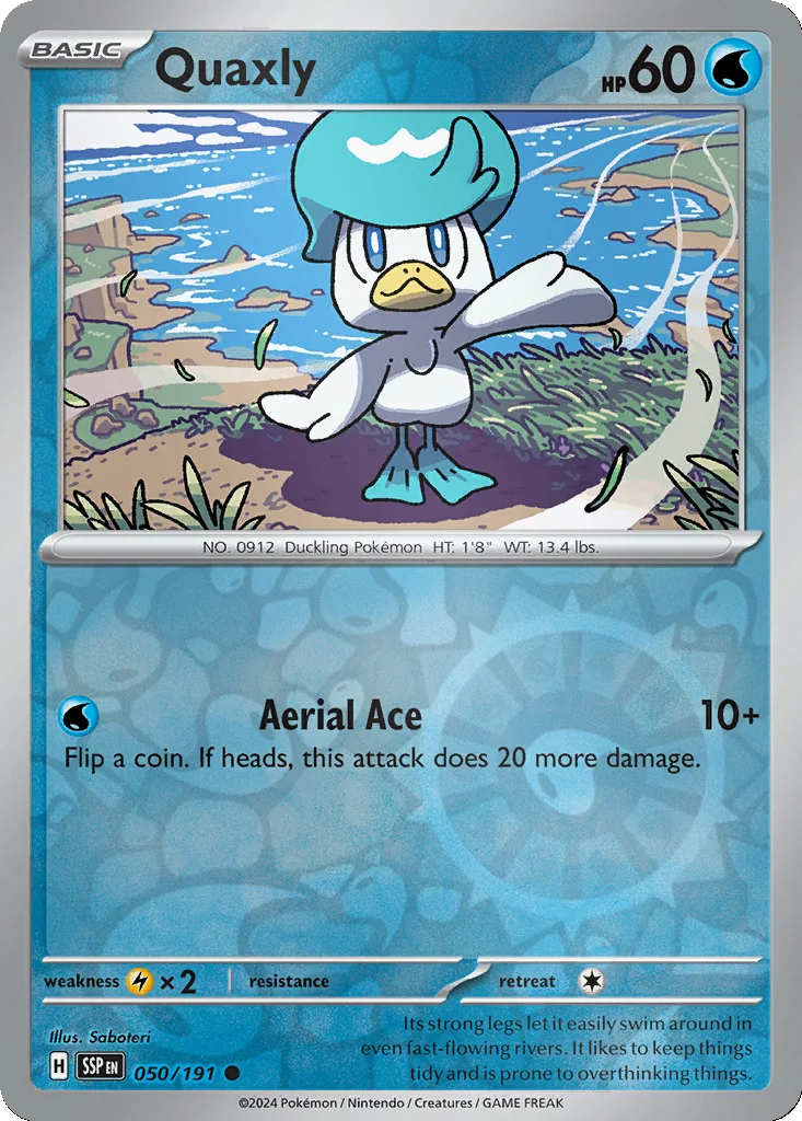 Quaxly 050/191 SV08: Surging Sparks (Reverse holo)