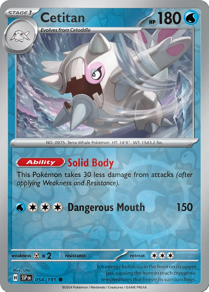 Cetitan 054/191 SV08: Surging Sparks (Reverse holo)