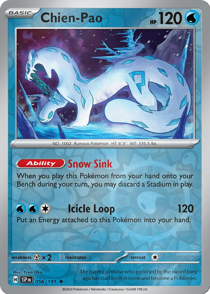 Chien-Pao 056/191 Surging Sparks (Reverse holo)
