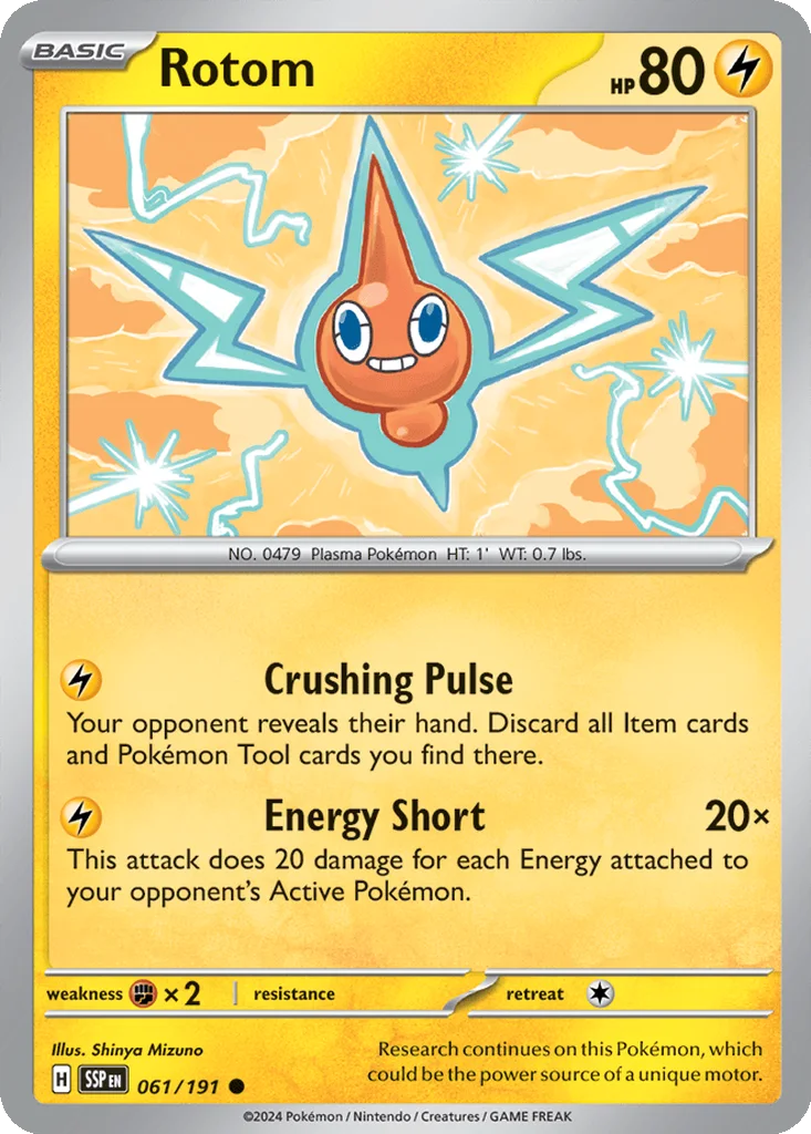 Rotom 061/191 SV08: Surging Sparks (Normal)