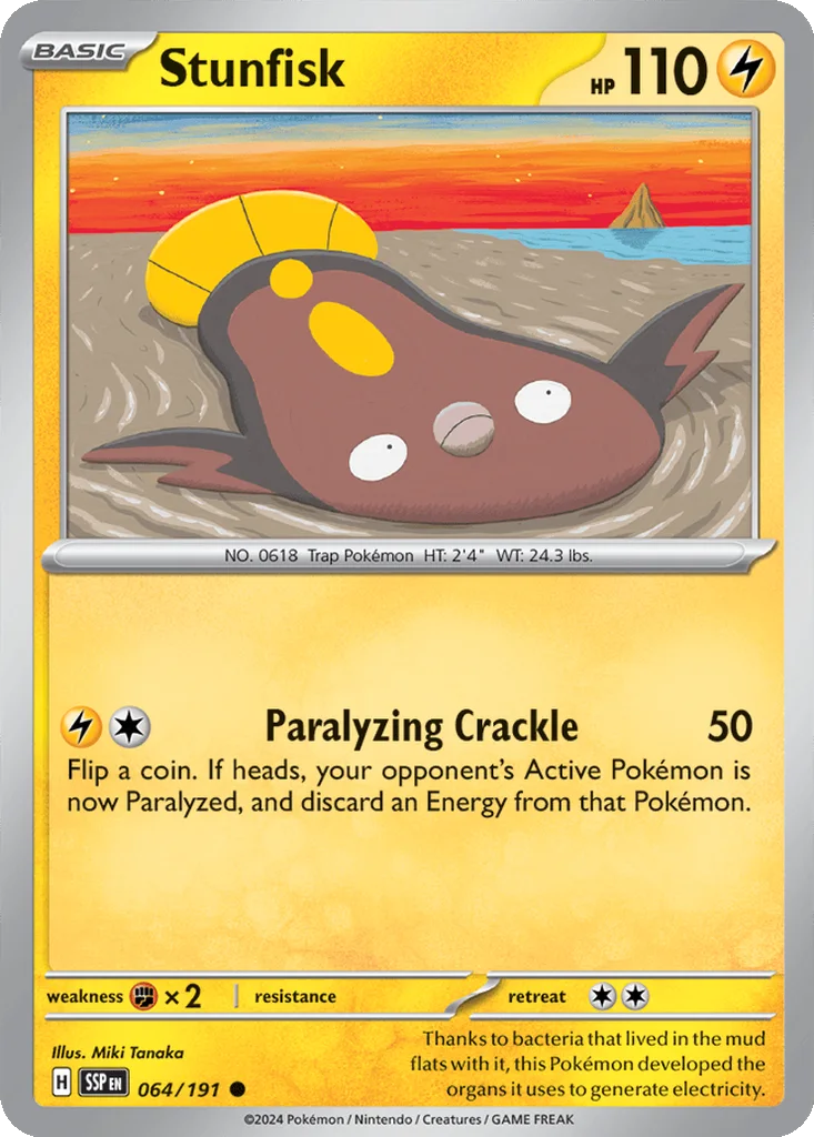 Stunfisk 064/191 SV08: Surging Sparks (Normal)