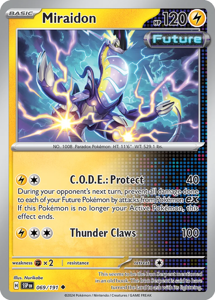 Miraidon 069/191 SV08: Surging Sparks (Normal)