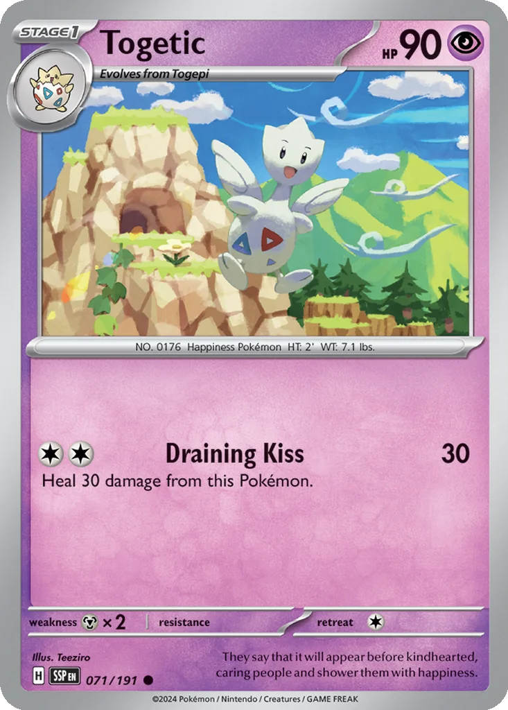 Togetic 071/191 SV08: Surging Sparks (Normal)