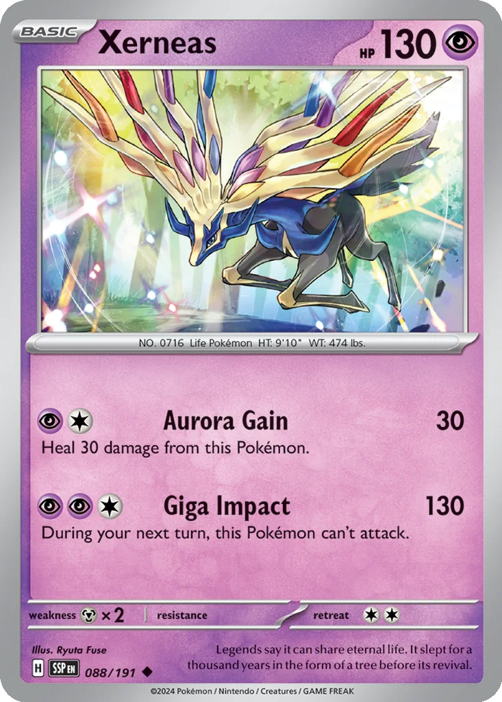 Xerneas 088/191 SV08: Surging Sparks (Normal)