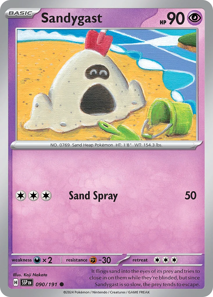 Sandygast 090/191 SV08: Surging Sparks (Normal)