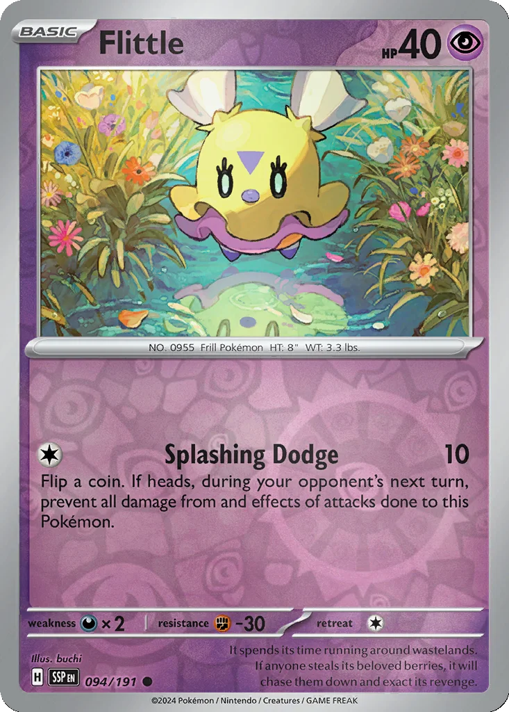 Flittle 094/191 SV08: Surging Sparks (Reverse holo)