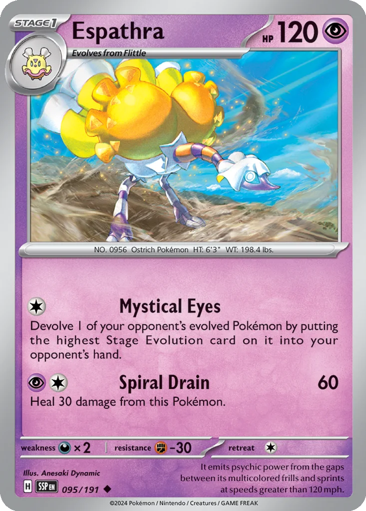 Espathra 095/191 SV08: Surging Sparks (Normal)
