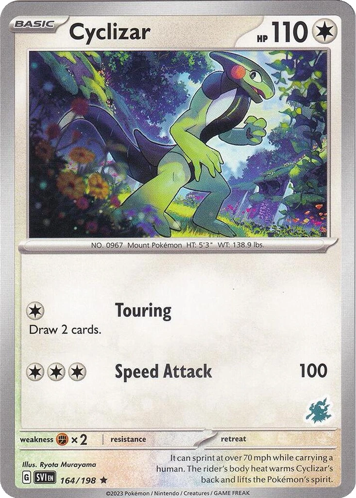 Cyclizar 164/198 Scarlet & Violet (Battle Academy 2024: Darkrai Deck)