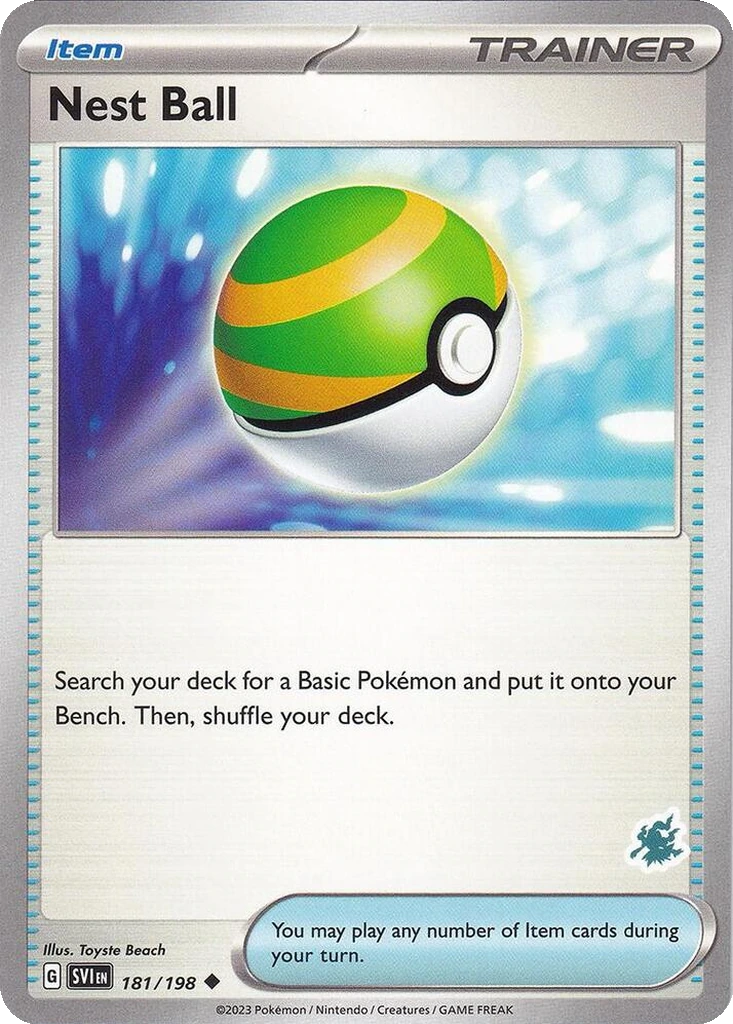 Nest Ball 181/198 Scarlet & Violet (Battle Academy 2024: Darkrai Deck)