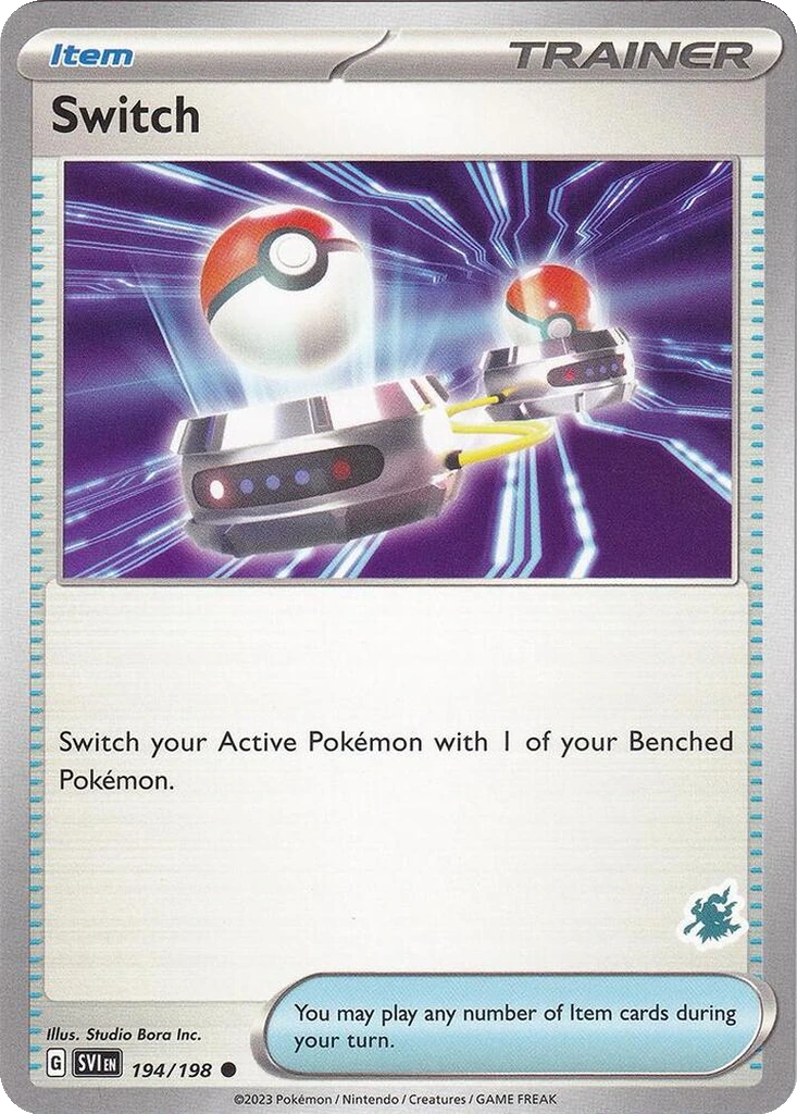 Switch 194/198 Scarlet & Violet (Battle Academy 2024: Darkrai Deck)
